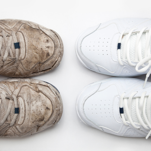 Smutsiga vs rena sneakers – guide till skotvätt