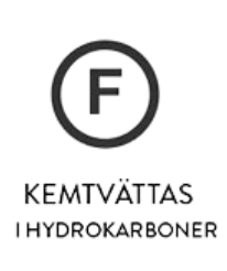 Tvättsymbol kemtvätt F